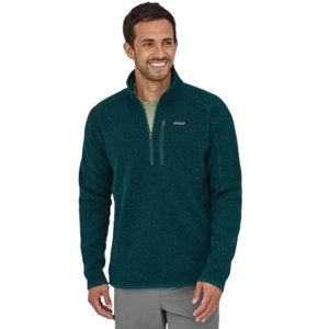 EUC Patagonia 1/4 Zip Pullover Better Sweater in Piki Green